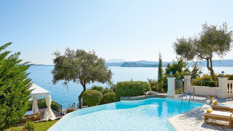 Corfu Luxury Villas private pool